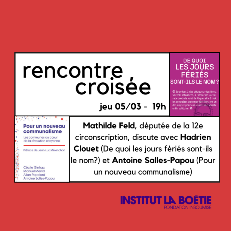 rencontre croisée – Mathilde Feld & invités.