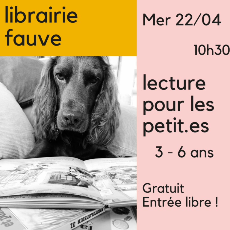 lecture jeunesse du 22 avril.