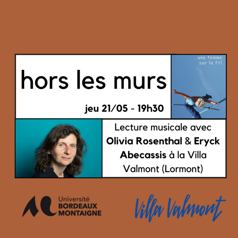 hors les murs – Olivia Rosenthal.